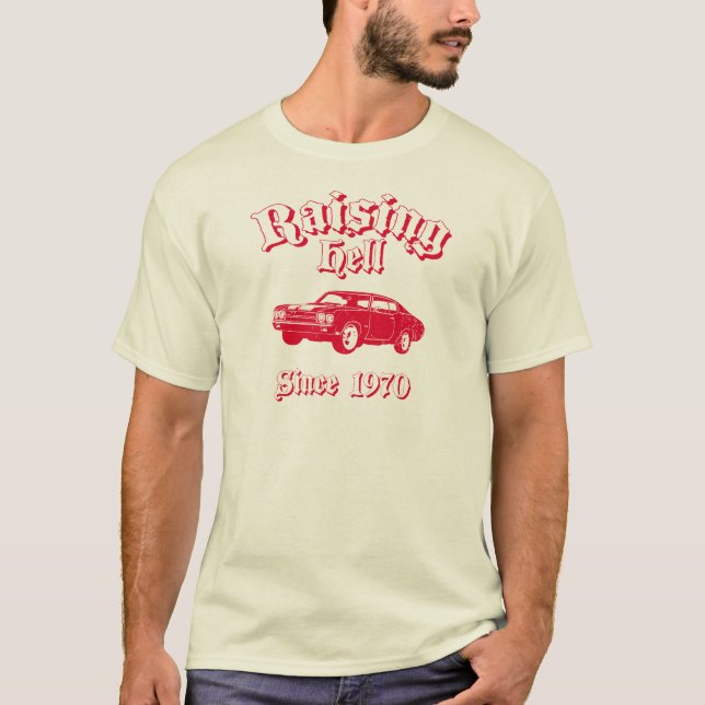 Camiseta Chevrolet 1970 Chevelle SS 454 (Anverso)