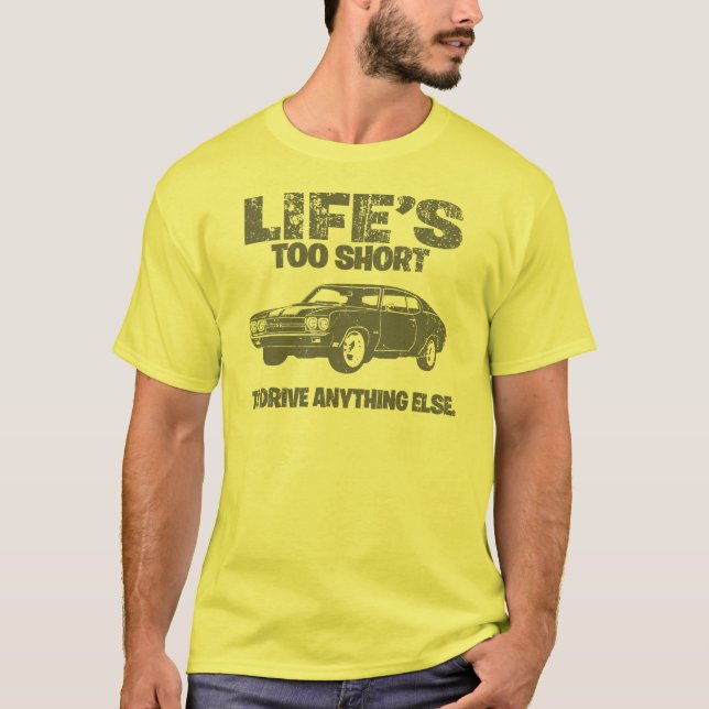 Camiseta Chevrolet 1970 Chevelle SS 454 (Anverso)