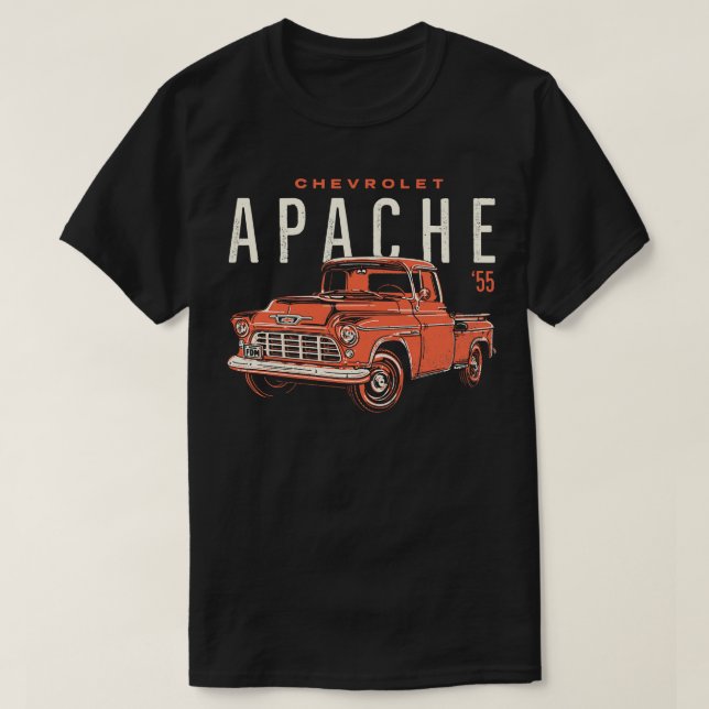 CAMISETA CHEVROLET APACHE (Diseño del anverso)