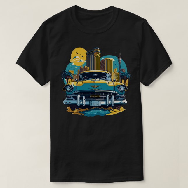 Camiseta Chevrolet Bel Air 1955 (Diseño del anverso)