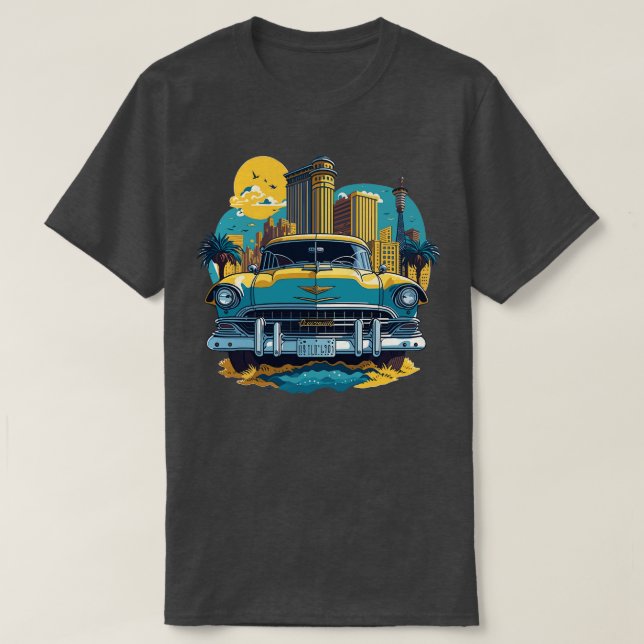 Camiseta Chevrolet Bel Air 1955 (Diseño del anverso)