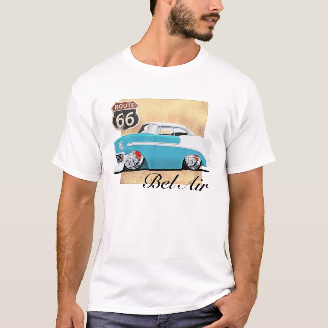 Camiseta Chevrolet Bel Air 1956 (Anverso)