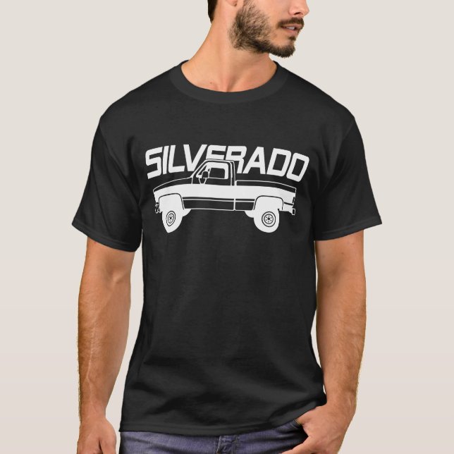 Camiseta Chevrolet C10 Silverado 1987 (Anverso)