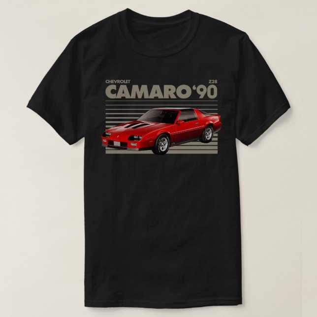 CAMISETA CHEVROLET CAMARO 1 (Diseño del anverso)