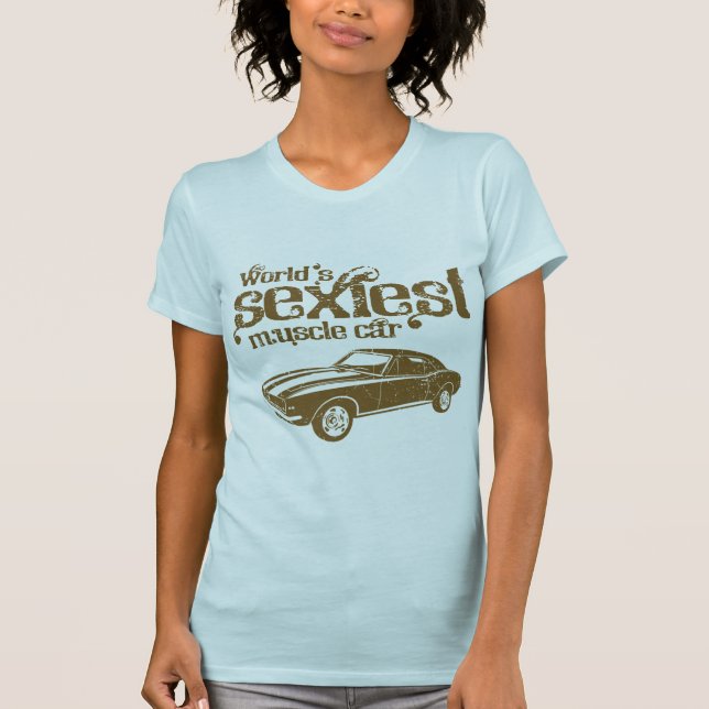 Camiseta Chevrolet Camaro 1967 SS 396 (Anverso)