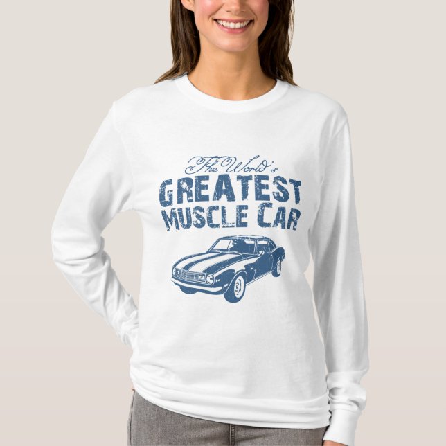 Camiseta Chevrolet Camaro 1968 Z28 (Anverso)