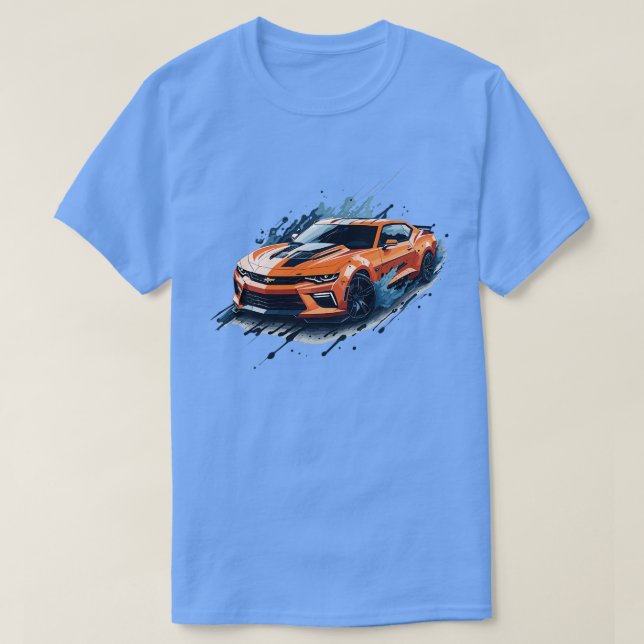 Camiseta Chevrolet Camaro 2 (Diseño del anverso)