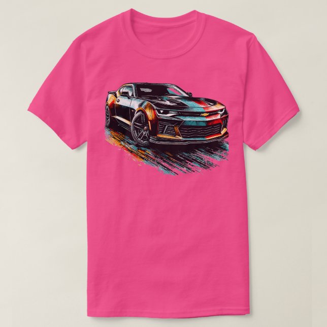 Camiseta Chevrolet Camaro 2 (Diseño del anverso)