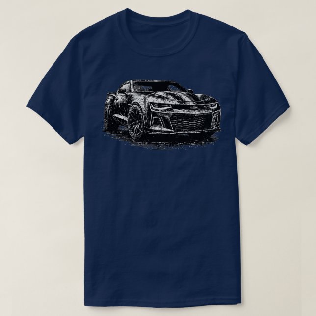 Camiseta Chevrolet Camaro 9 (Diseño del anverso)