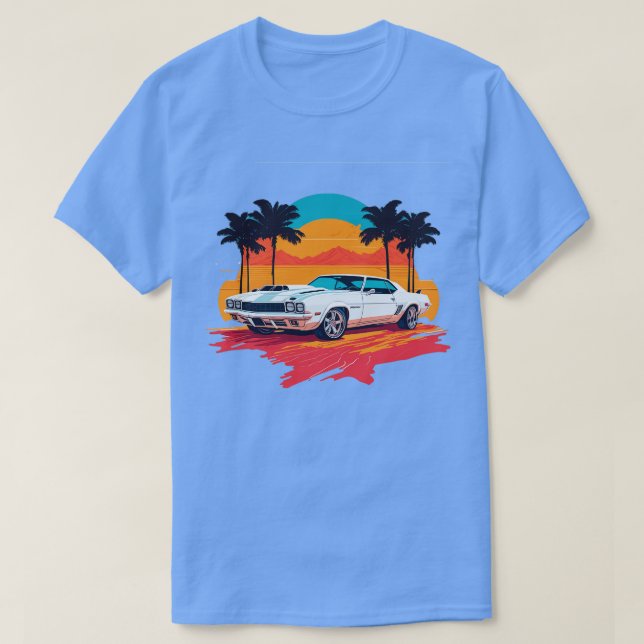 Camiseta Chevrolet camaro 9 (Diseño del anverso)