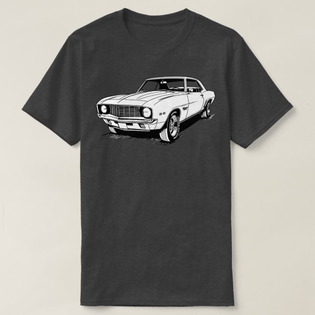 Camiseta Chevrolet Camaro amante 1 (Diseño del anverso)