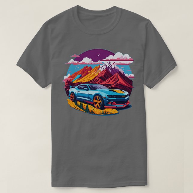 Camiseta Chevrolet Camaro Lover (Diseño del anverso)