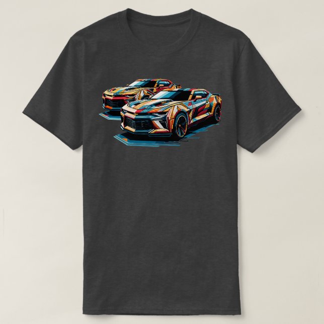 Camiseta Chevrolet Camaro TShirt (Diseño del anverso)