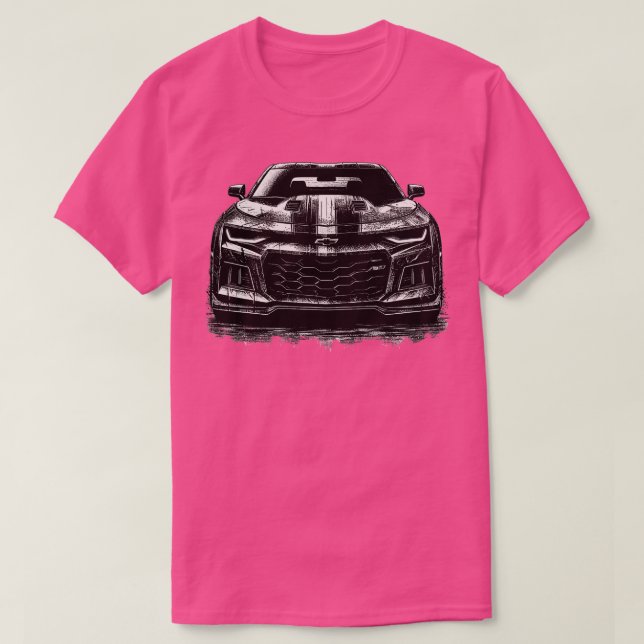 Camiseta Chevrolet Camaro TShirt 7 (Diseño del anverso)