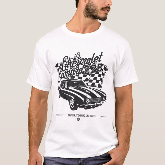 Camiseta Chevrolet Camaro Z28 (Anverso)