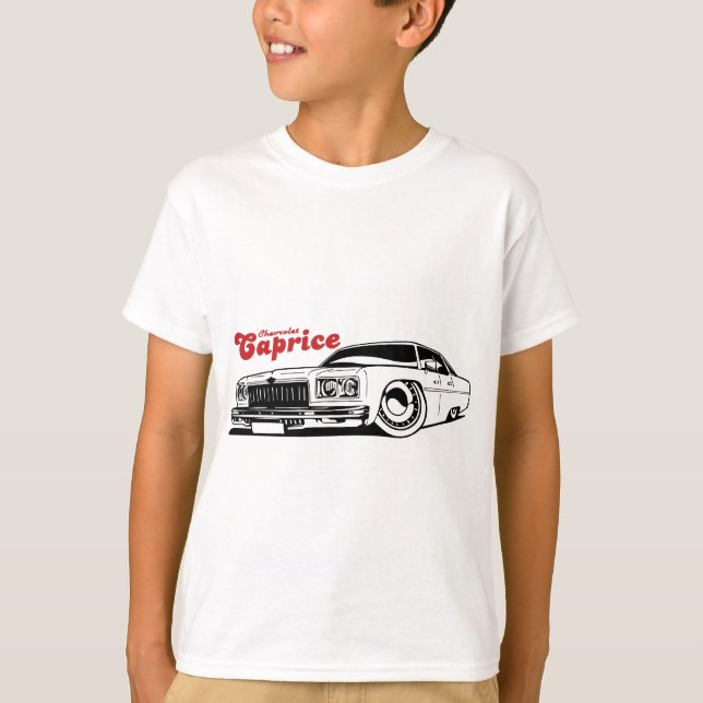 Camiseta Chevrolet Caprice 1975 (Anverso)