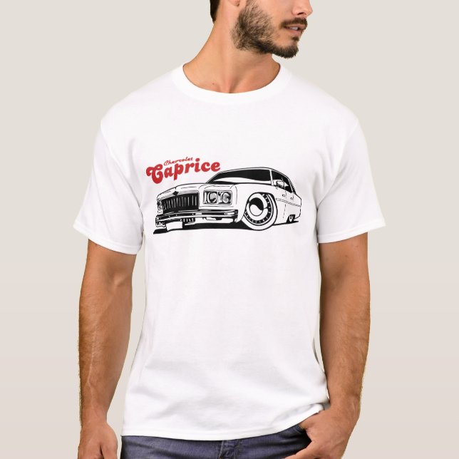 Camiseta Chevrolet Caprice 1975 (Anverso)