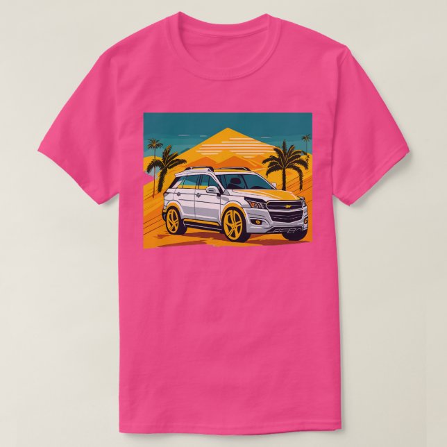Camiseta Chevrolet Captiva (Diseño del anverso)