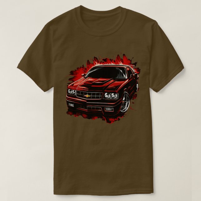 Camiseta Chevrolet Car (Diseño del anverso)