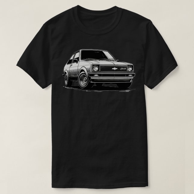 Camiseta Chevrolet Chevette TShirt 4 (Diseño del anverso)