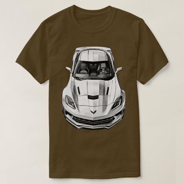Camiseta Chevrolet Corvette 1 (Diseño del anverso)