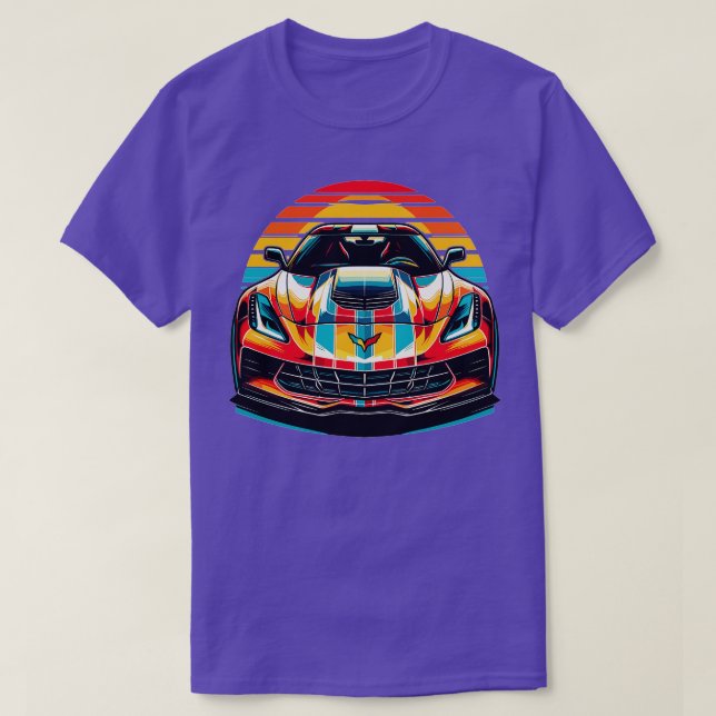 Camiseta Chevrolet Corvette 5 (Diseño del anverso)
