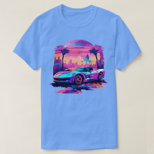 Camiseta Chevrolet Corvette Lover (Diseño del anverso)
