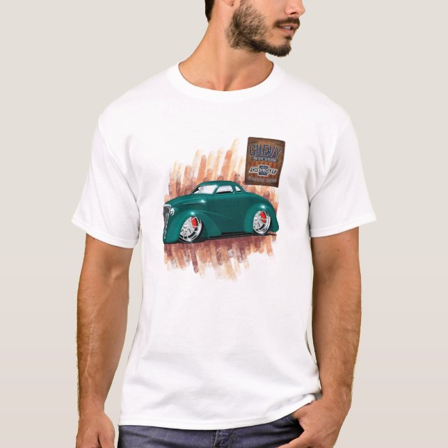 Camiseta Chevrolet Deluxe Coupe de 1937 (Anverso)