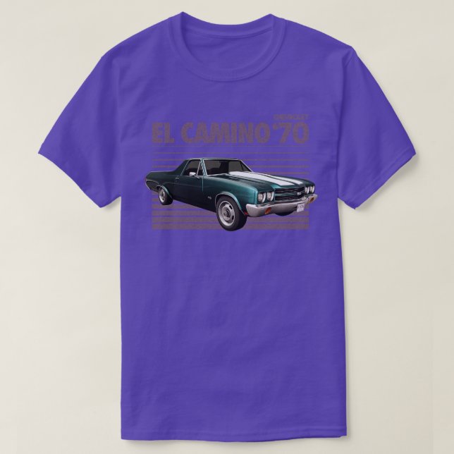 CAMISETA CHEVROLET EL CAMINO 1 (Diseño del anverso)