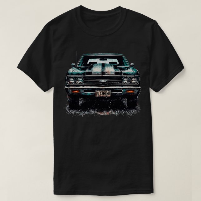 Camiseta Chevrolet El Camino 7 (Diseño del anverso)