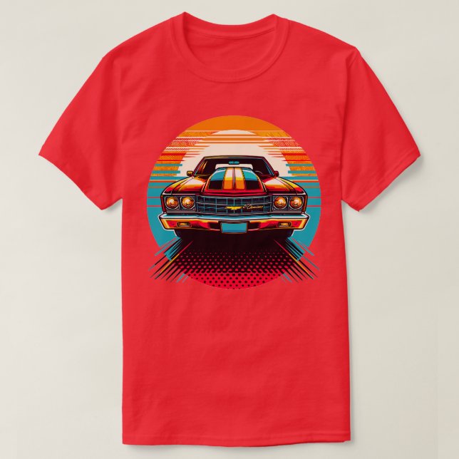 Camiseta Chevrolet El Camino 9 (Diseño del anverso)
