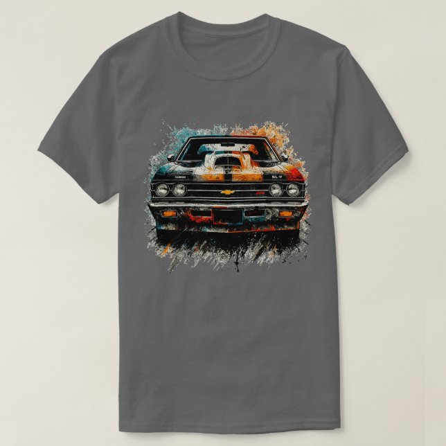 Camiseta Chevrolet El Camino TShirt (Diseño del anverso)