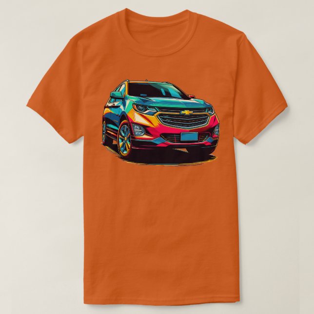 Camiseta Chevrolet Equinox 11 (Diseño del anverso)