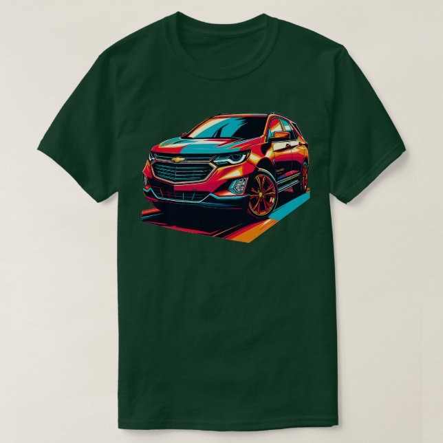 Camiseta Chevrolet Equinox 16 (Diseño del anverso)