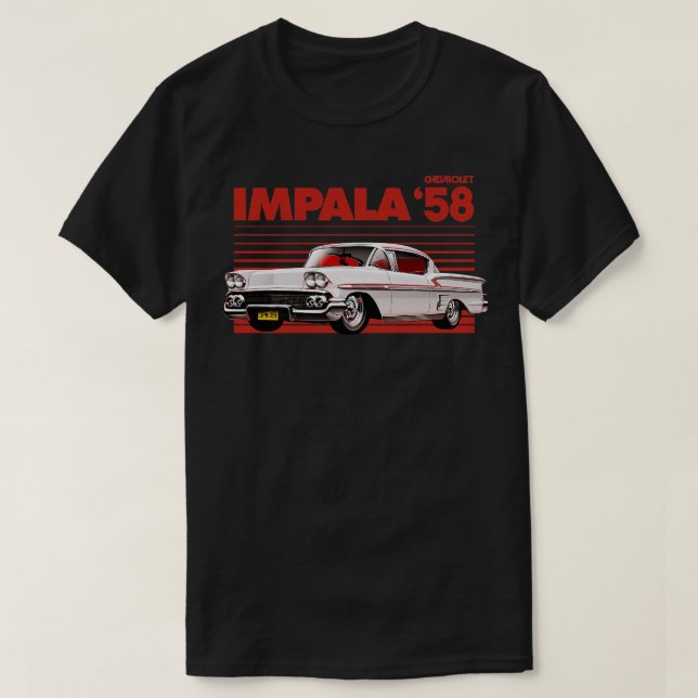CAMISETA CHEVROLET IMPALA (Diseño del anverso)