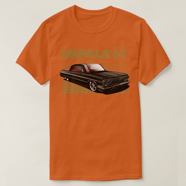 CAMISETA CHEVROLET IMPALA 1 (Diseño del anverso)