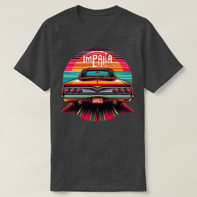 Camiseta Chevrolet Impala 3 (Diseño del anverso)