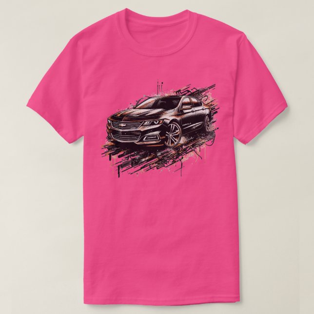 Camiseta Chevrolet Impala TShirt (Diseño del anverso)