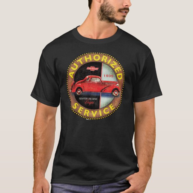 Camiseta Chevrolet Master Deluxe 1935 (Anverso)