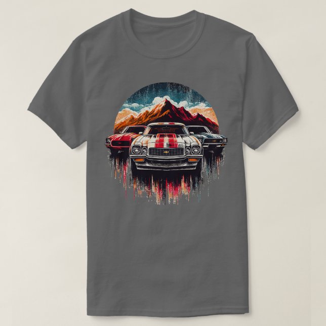 Camiseta Chevrolet Monza 10 (Diseño del anverso)