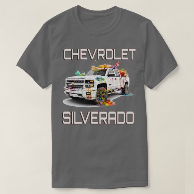 CAMISETA CHEVROLET SILVERADO (Diseño del anverso)