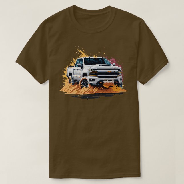 Camiseta Chevrolet Silverado (Diseño del anverso)