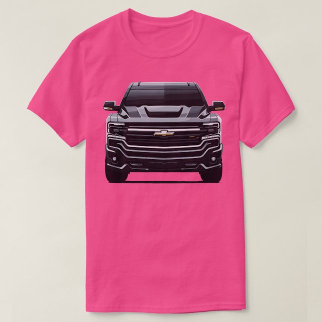 Camiseta Chevrolet Silverado 1 (Diseño del anverso)