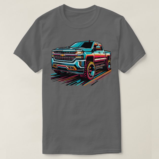 Camiseta Chevrolet Silverado 13 (Diseño del anverso)