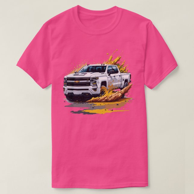 Camiseta Chevrolet Silverado 2 (Diseño del anverso)