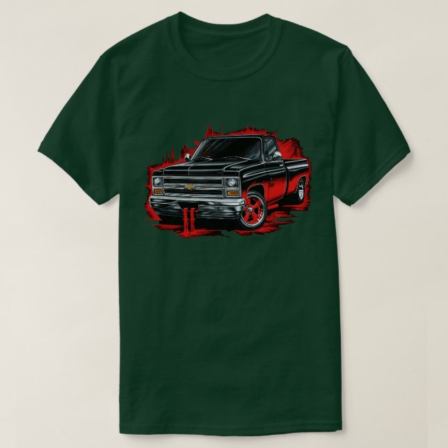 Camiseta Chevrolet Silverado 3 (Diseño del anverso)