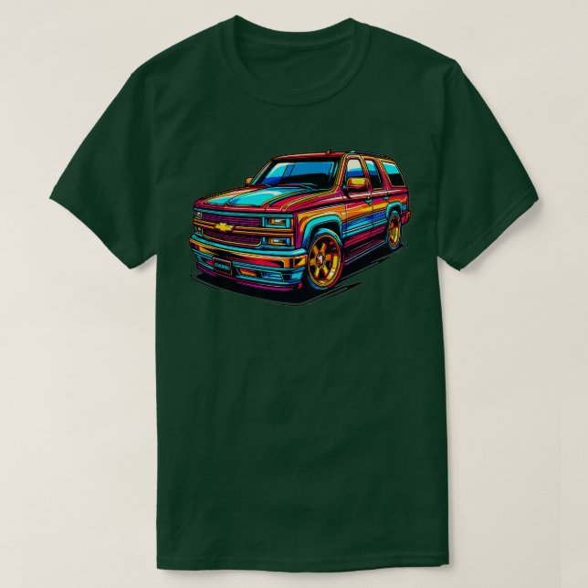 Camiseta Chevrolet Suburbano 14 (Diseño del anverso)