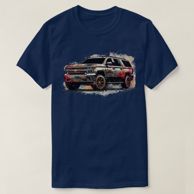 Camiseta Chevrolet Suburbano 9 (Diseño del anverso)