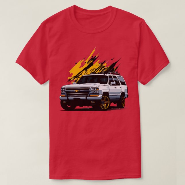 Camiseta Chevrolet Tahoe (Diseño del anverso)