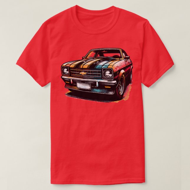 Camiseta Chevrolet Vega 10 (Diseño del anverso)